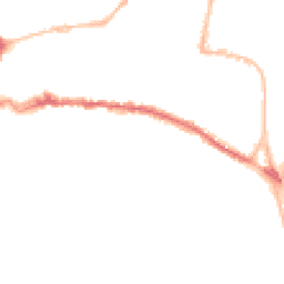 Night-time road noise heatmap for TQ12 1BJ