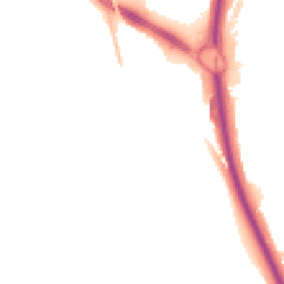 Night-time road noise heatmap for TQ12 1BX
