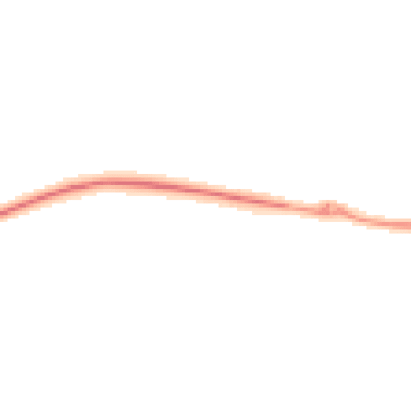 Night-time road noise heatmap for TQ12 1BY