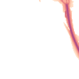 Night-time road noise heatmap for TQ12 1DG