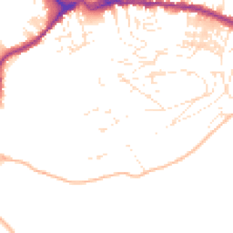 Daytime road noise heatmap for TQ12 1FN