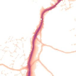 Daytime road noise heatmap for TQ12 1LT