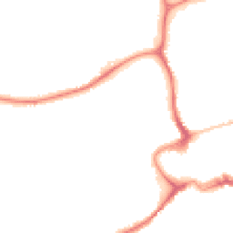 Night-time road noise heatmap for TQ12 1SH