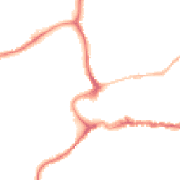 Night-time road noise heatmap for TQ12 1TT