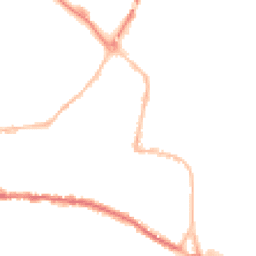 Night-time road noise heatmap for TQ12 2BE