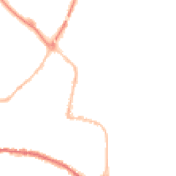 Night-time road noise heatmap for TQ12 2DH