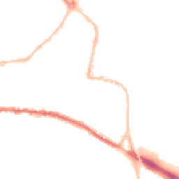 Night-time road noise heatmap for TQ12 2DP