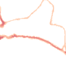 Night-time road noise heatmap for TQ12 2DZ