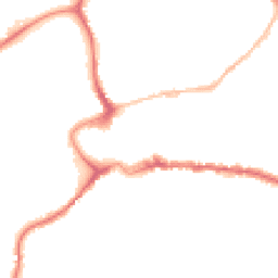 Night-time road noise heatmap for TQ12 2JL