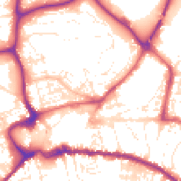 Daytime road noise heatmap for TQ12 2PH