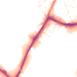 Daytime road noise heatmap for TQ12 3AF