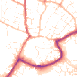 Daytime road noise heatmap for TQ12 3AT