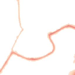 Night-time road noise heatmap for TQ12 3BL