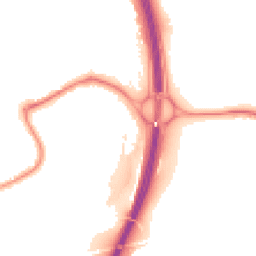 Night-time road noise heatmap for TQ12 3GF
