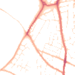 Daytime road noise heatmap for TQ12 3NZ