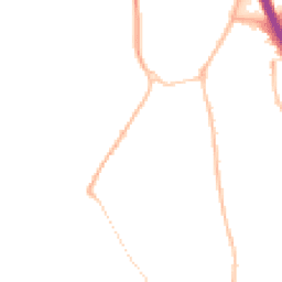Night-time road noise heatmap for TQ12 3PA