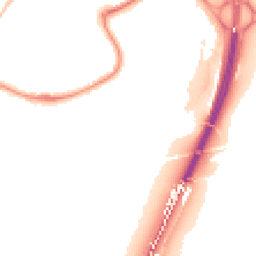 Night-time road noise heatmap for TQ12 3SL