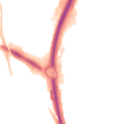 Night-time road noise heatmap for TQ12 4AZ