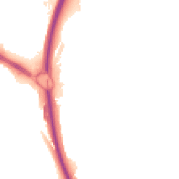 Night-time road noise heatmap for TQ12 4BS