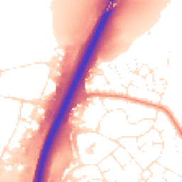 Daytime road noise heatmap for TQ12 4HP