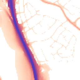 Daytime road noise heatmap for TQ12 4NJ