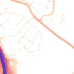 Daytime road noise heatmap for TQ12 4NY