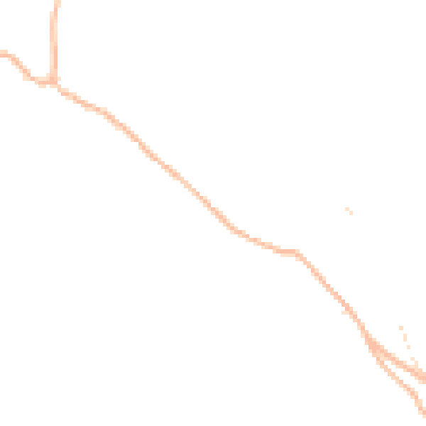 Daytime road noise heatmap for TQ12 4RE