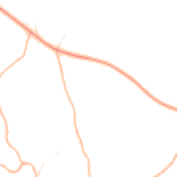 Daytime road noise heatmap for TQ12 4SE