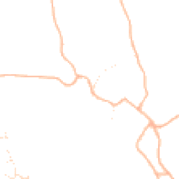 Daytime road noise heatmap for TQ12 4SW