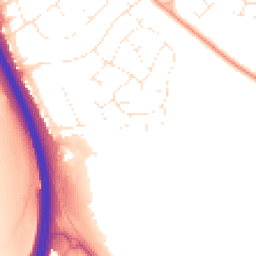 Daytime road noise heatmap for TQ12 4TJ