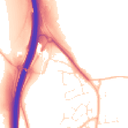 Daytime road noise heatmap for TQ12 5AN