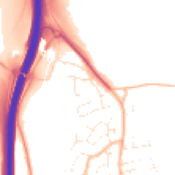 Daytime road noise heatmap for TQ12 5AZ