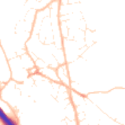 Daytime road noise heatmap for TQ12 5DA