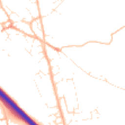 Daytime road noise heatmap for TQ12 5JF