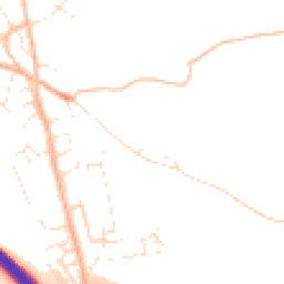 Daytime road noise heatmap for TQ12 5JR