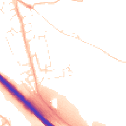 Daytime road noise heatmap for TQ12 5JS