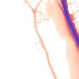 Daytime road noise heatmap for TQ12 5LZ