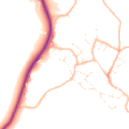 Daytime road noise heatmap for TQ12 5NJ