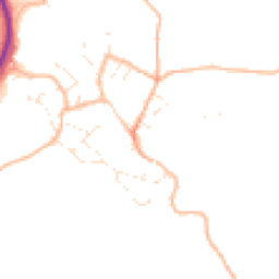 Daytime road noise heatmap for TQ12 5NX