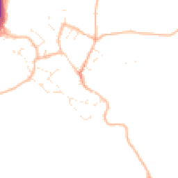 Daytime road noise heatmap for TQ12 5PB
