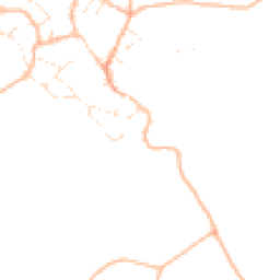Daytime road noise heatmap for TQ12 5PE