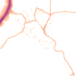 Daytime road noise heatmap for TQ12 5PG