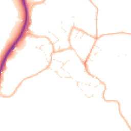 Daytime road noise heatmap for TQ12 5QE