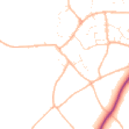 Daytime road noise heatmap for TQ12 5QG