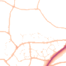 Daytime road noise heatmap for TQ12 5SL