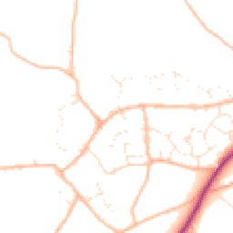 Daytime road noise heatmap for TQ12 5UY