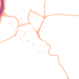 Daytime road noise heatmap for TQ12 5YG