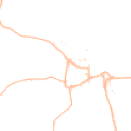 Daytime road noise heatmap for TQ12 6AX