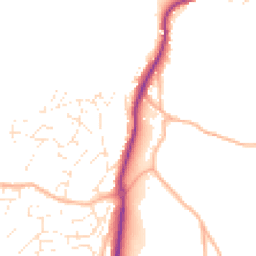 Daytime road noise heatmap for TQ12 6BU