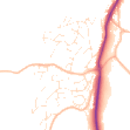 Daytime road noise heatmap for TQ12 6BX